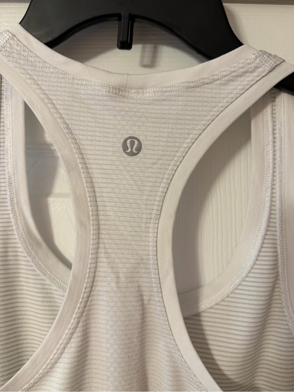 lululemon athletica White Racerback Tank - Picture 2 of 2